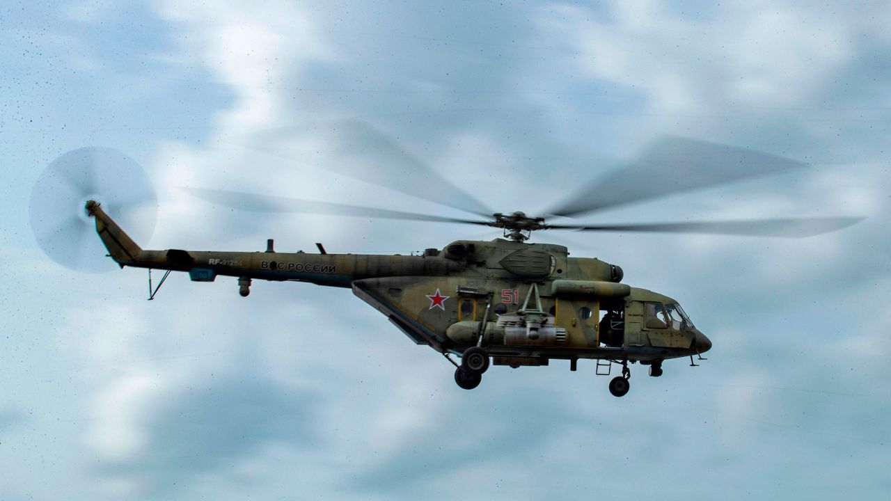Rusul, pilot dezertor avea un elicopter MI-8